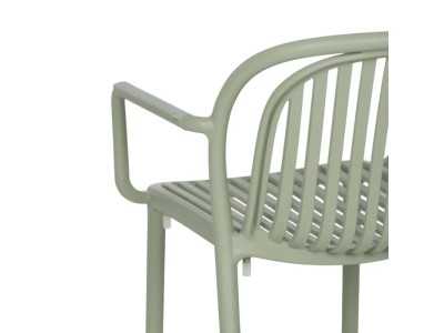 Garden chair with arms - ALIA VERDE