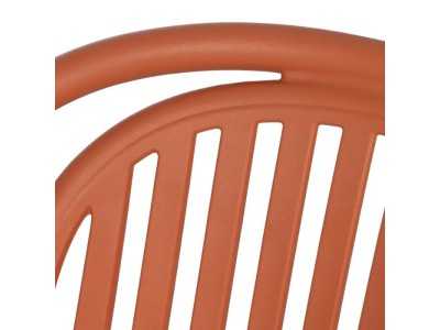 Chaise de jardin avec accoudoirs - ALIA TERRACOTA Chaise de jardin avec accoudoirs - ALIA TERRACOTA