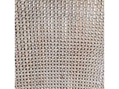 Natural fiber chair with seat cushion - MALLORCA