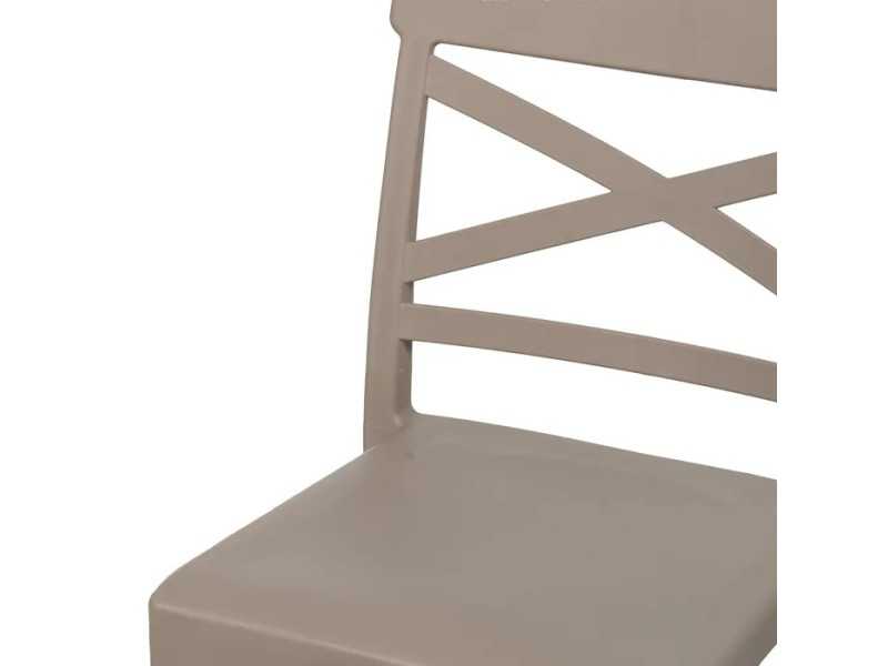 Silla de jardín - PARTY TAUPE