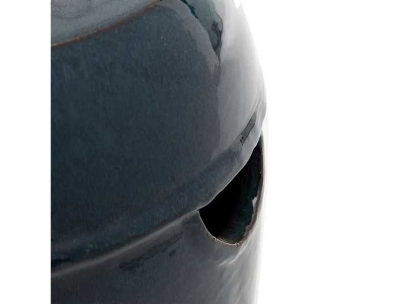 Ceramic garden stool - HUAN AZUL