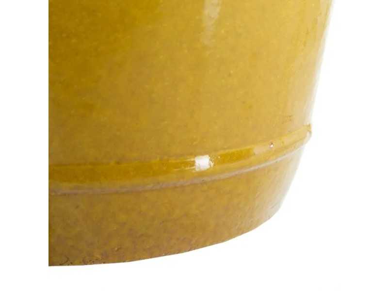 Ceramic garden stool - HUAN AMARILLO