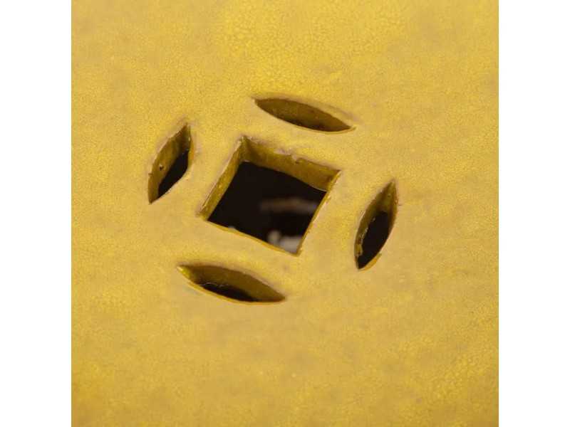 Ceramic garden stool - HUAN AMARILLO