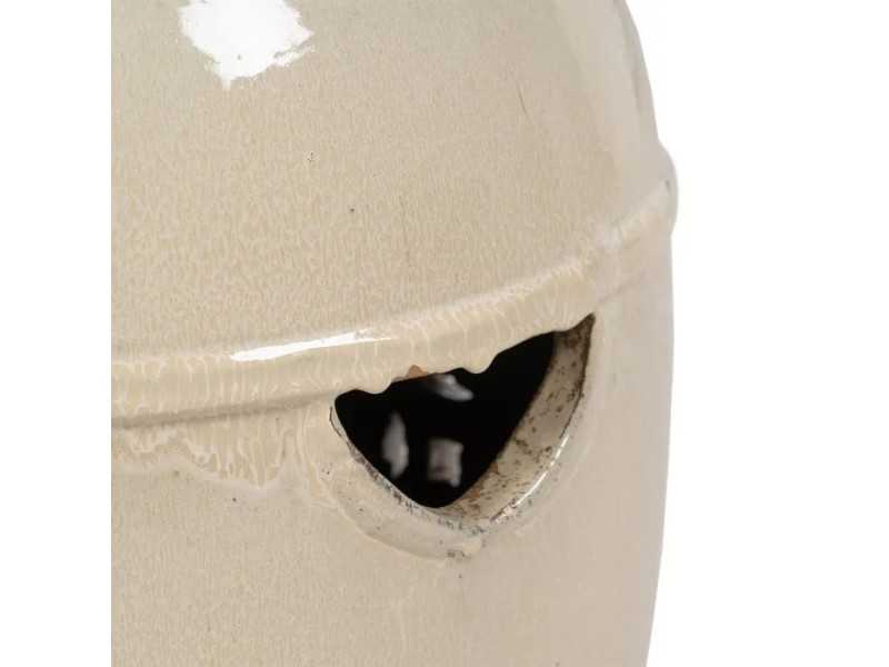 Ceramic garden stool - HUAN CREMA