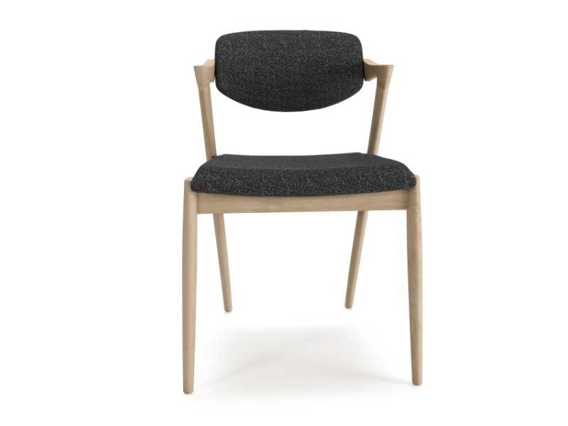 Silla de diseño tapizada - AUDE 1