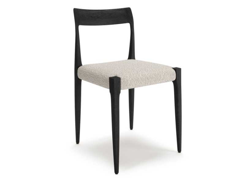 Chaise design tapissée - AUDE 2