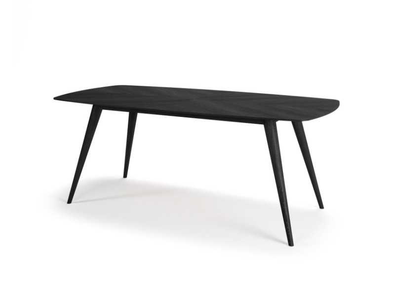 Extendable dining table in oak wood - AUDE BOIS