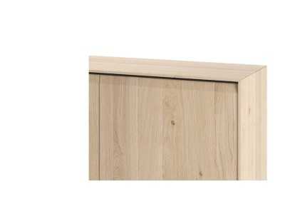 Design sideboard in oak wood with steel bases - AUDE Design sideboard in oak wood with steel bases - AUDE