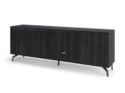 Buffet design en bois de chêne avec piètements en acier - AUDE Buffet design en bois de chêne avec piètements en acier - AUDE