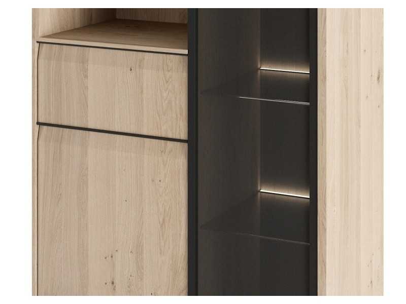 Vitrine design en chêne - AUDE