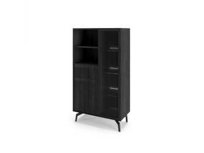 Design display case in oak - AUDE