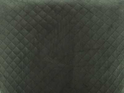 Fauteuil design tapissé de velours vert - AALST VERDE