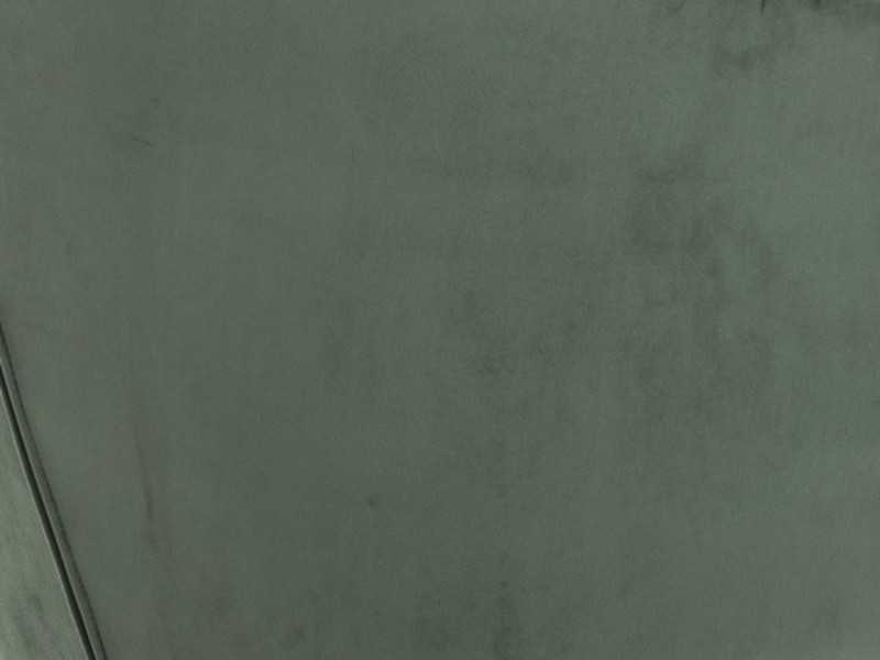 Armchair with rounded lines upholstered in green velvet - ANDENNE VERDE