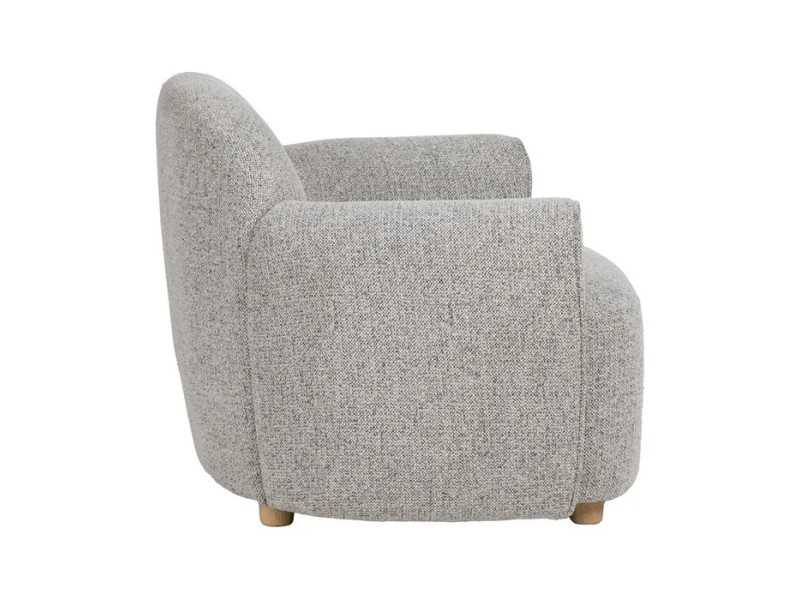 Sillón tapizado de diseño vintage - ABACO 1