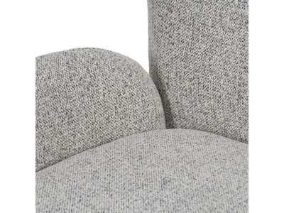 Sillón giratorio tapizado de diseño vintage - ABACO 2