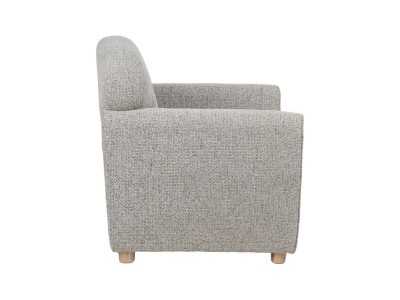 Fauteuil tapissé design vintage - ABACO 3