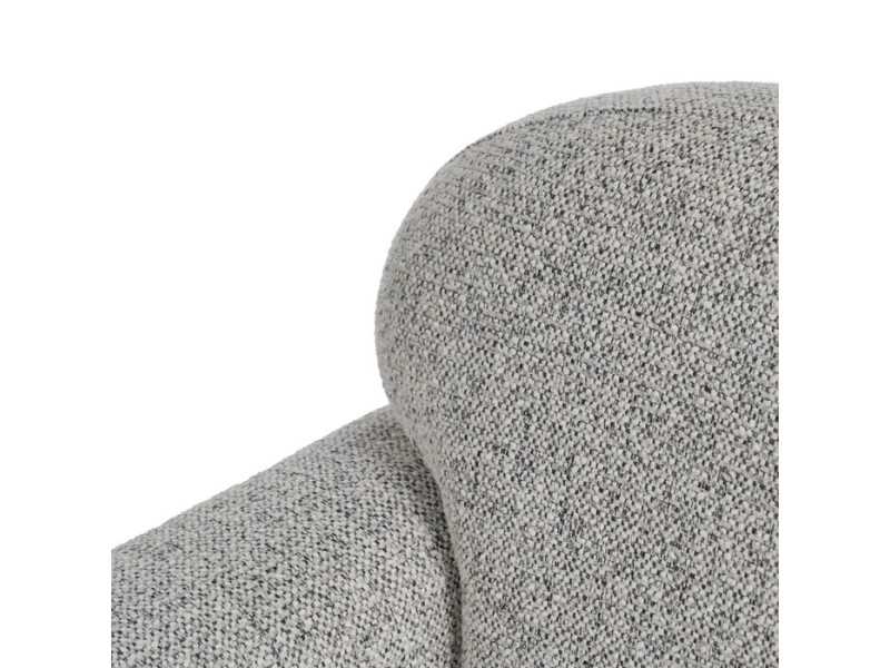 Fauteuil tapissé design vintage - ABACO 3