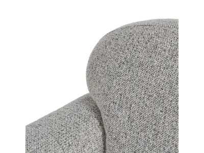 Fauteuil tapissé design vintage - ABACO 3