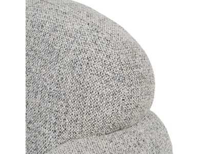 Fauteuil tapissé design vintage - ABACO 3
