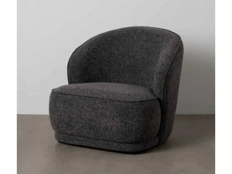 Fauteuil sans accoudoirs de style vintage - DUVAL