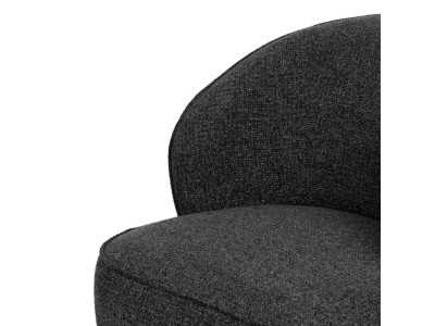 Fauteuil sans accoudoirs de style vintage - DUVAL