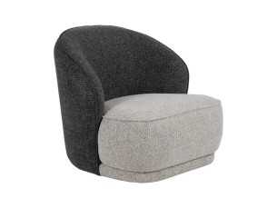 Fauteuil sans accoudoirs de style vintage - DUVAL 2 2