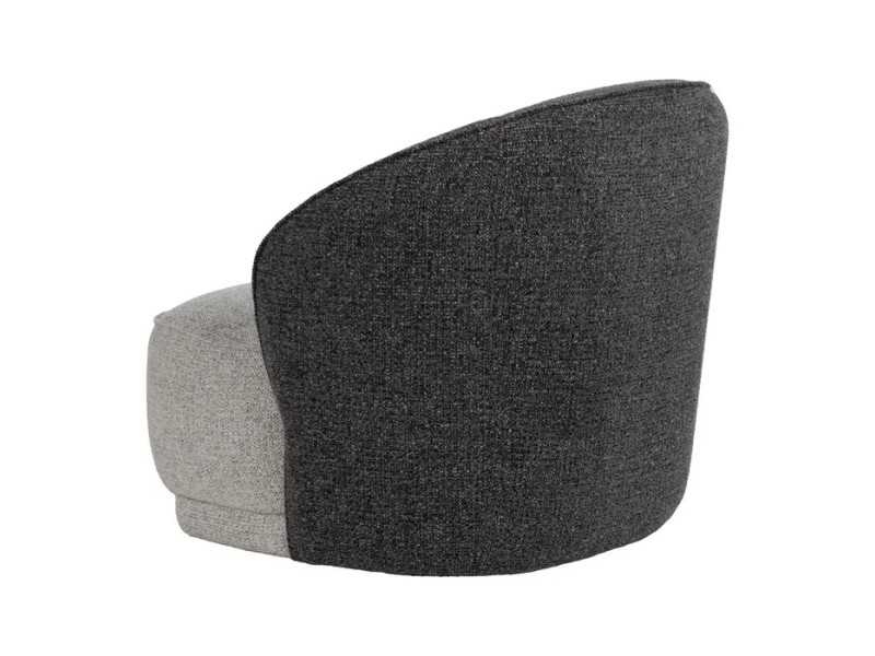 Fauteuil sans accoudoirs de style vintage - DUVAL 2