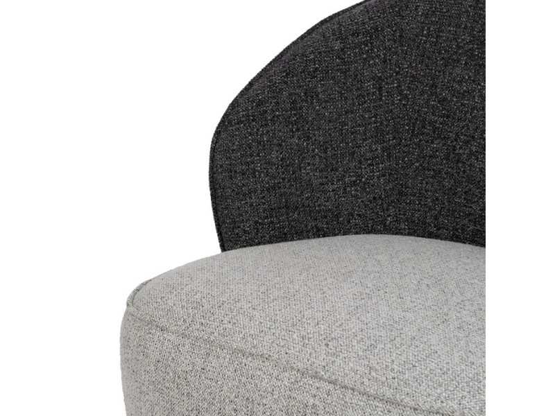 Vintage style armchair without arms - DUVAL 2