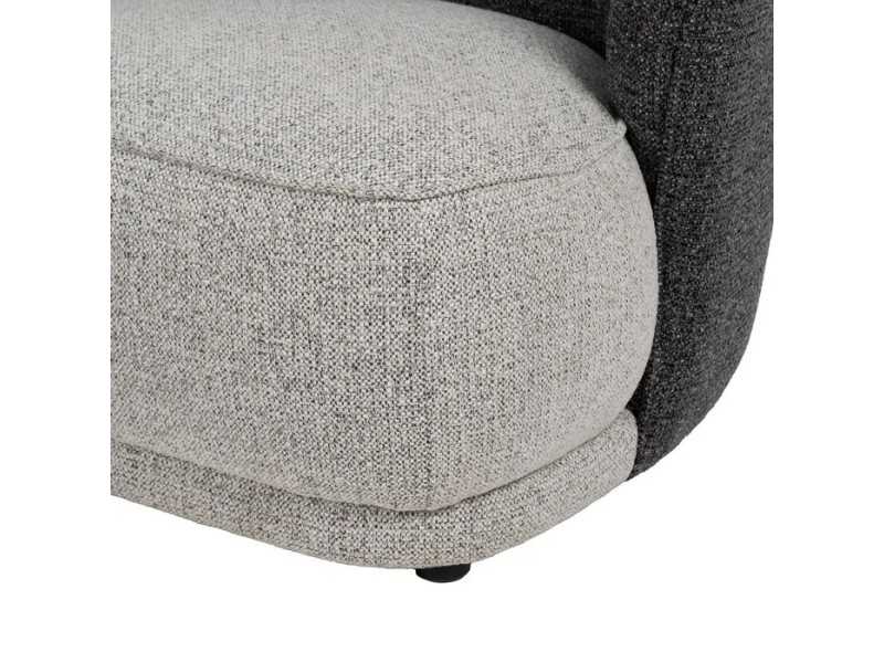 Vintage style armchair without arms - DUVAL 2