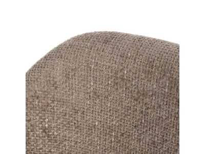 Silla de diseño tapizada con estrutura de madera - ALFA BEIGE