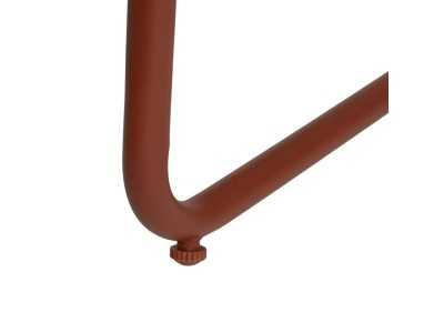 Garden set in terracotta lacquered steel - ACKE TERRACOTA