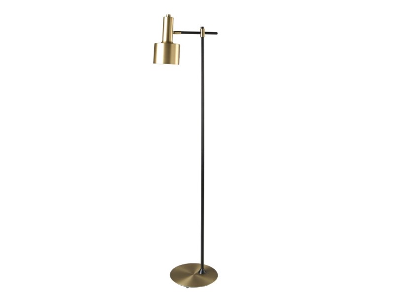 Aluminum and steel floor lamp - BALZAC 2
