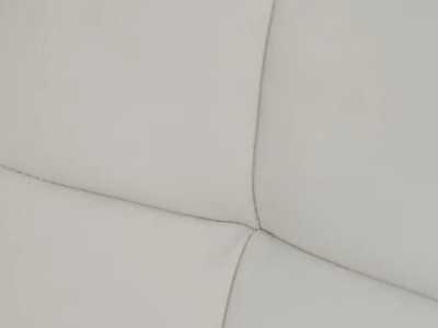 Office chair with wheels upholstered in synthetic leather - COTO A