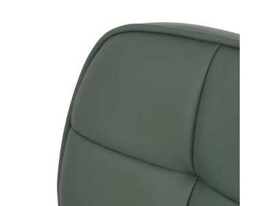 Chaise de bureau à roulettes tapissé de cuir synthétique - COTO B