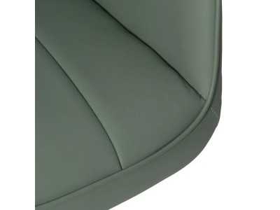 Chaise de bureau à roulettes tapissé de cuir synthétique - COTO B