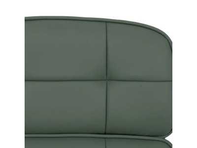 Chaise de bureau à roulettes tapissé de cuir synthétique - COTO B