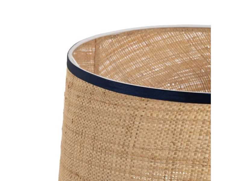 Lampe de table en porcelaine - AFRIQUE