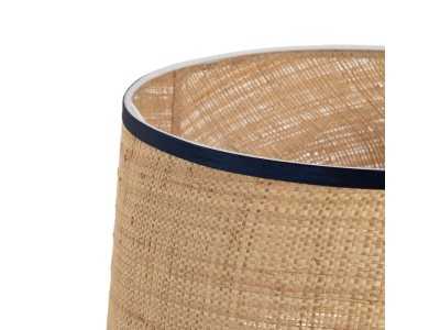 Lampe de table en porcelaine - AFRIQUE