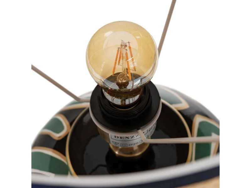 Porcelain table lamp - AFRIQUE