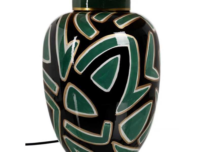 Porcelain table lamp - AFRIQUE