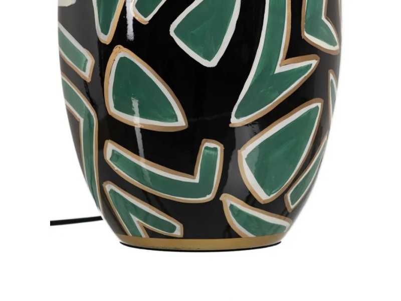 Porcelain table lamp - AFRIQUE