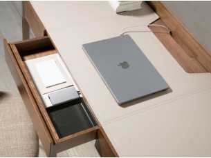Walnut desk / dressing table - CLASSIQUE 2