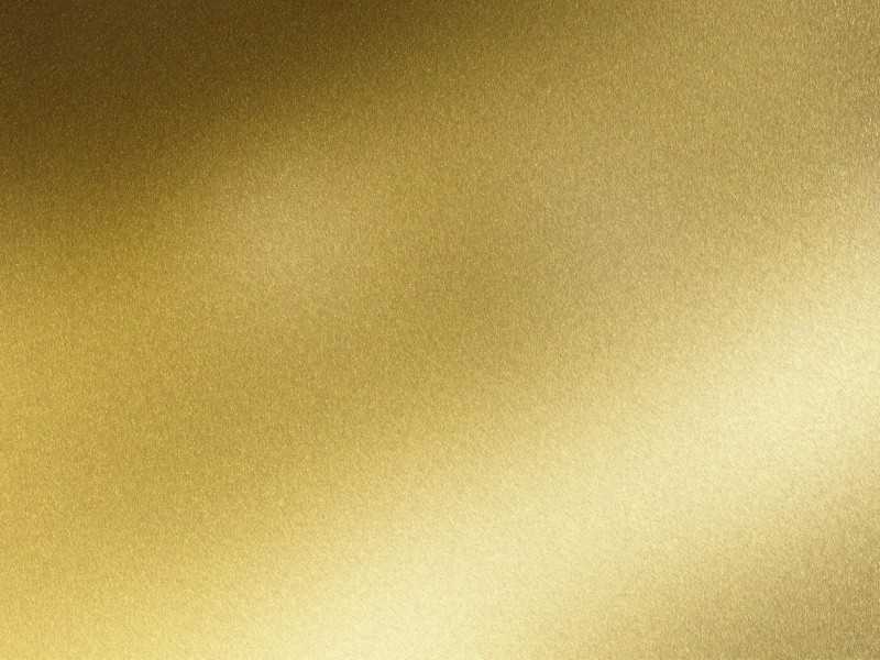 Meuble TV design en noyer avec piètement en acier inoxydable doré - MANDRA