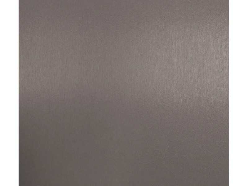 Buffet haut / vitrine aveugle en noyer avec pieds en inox - SYMI