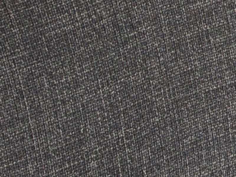 Cama de diseño tapizada y estructura en nogal - ANEESA