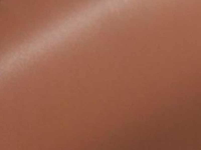 Lit double design tapissé de cuir synthétique et tissu - PIA