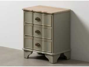 Classic design lacquered bedside table - TROPEA