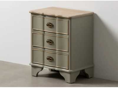 Classic design lacquered bedside table - TROPEA