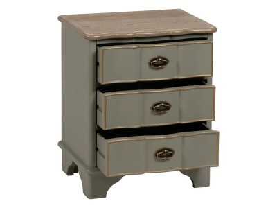 Classic design lacquered bedside table - TROPEA