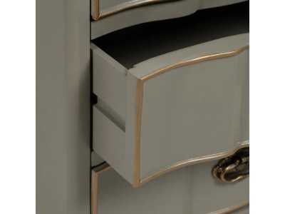 Classic design lacquered bedside table - TROPEA